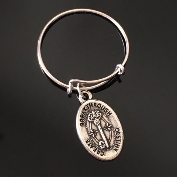 Alex and Ani Jewelry - Alex and Ani Silver Key to Life ring NWT